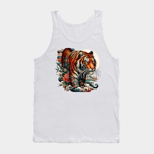 japanese tiger tattoo Tank Top